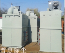 UF單機(jī)除塵器生產(chǎn)后，廠家準(zhǔn)備發(fā)貨的圖片